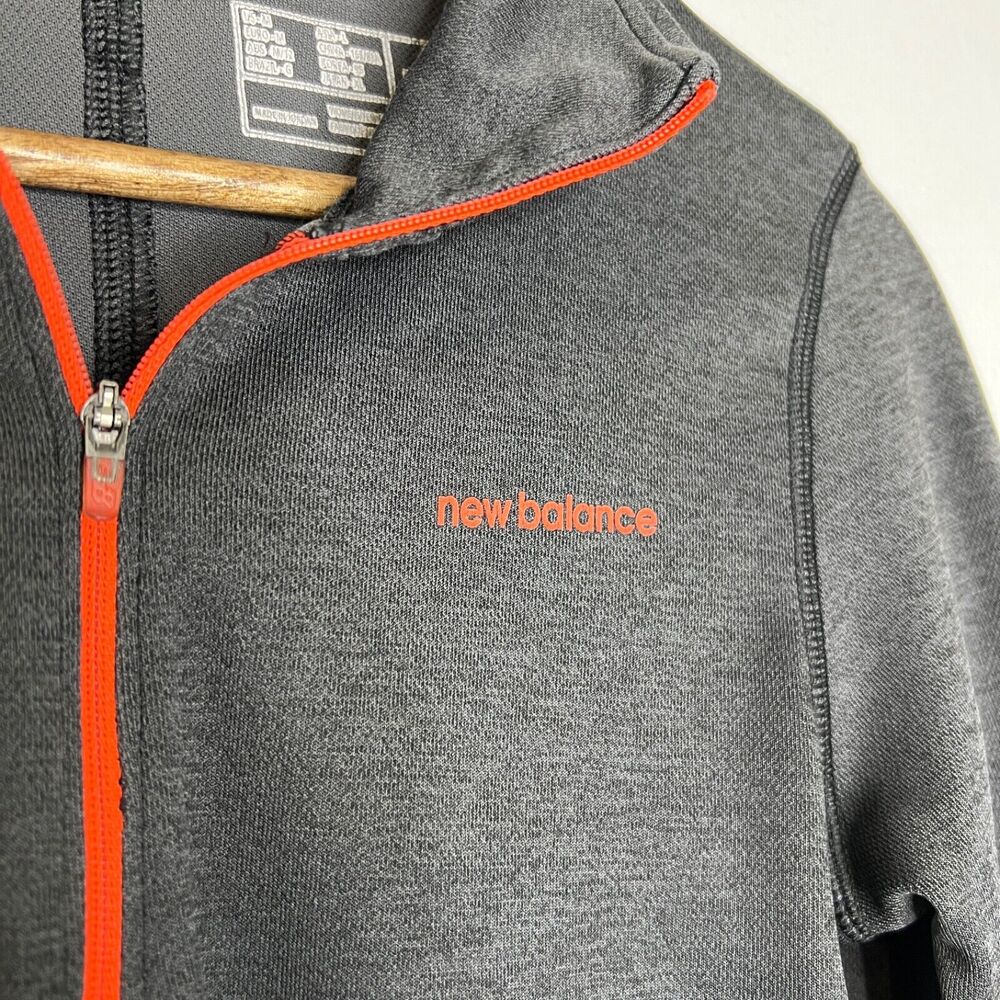 New Balance Gray 1/4 Zip Athletic Jacket Size Medium Women's